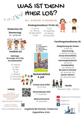 Infos Angebote für Kinder