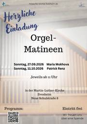 Einladung Matinee