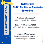 Einladung Krippenspiel